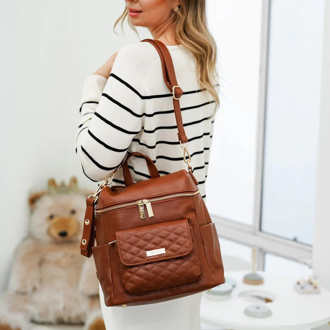 Luli Bebe Petit Diaper Bag Caramel