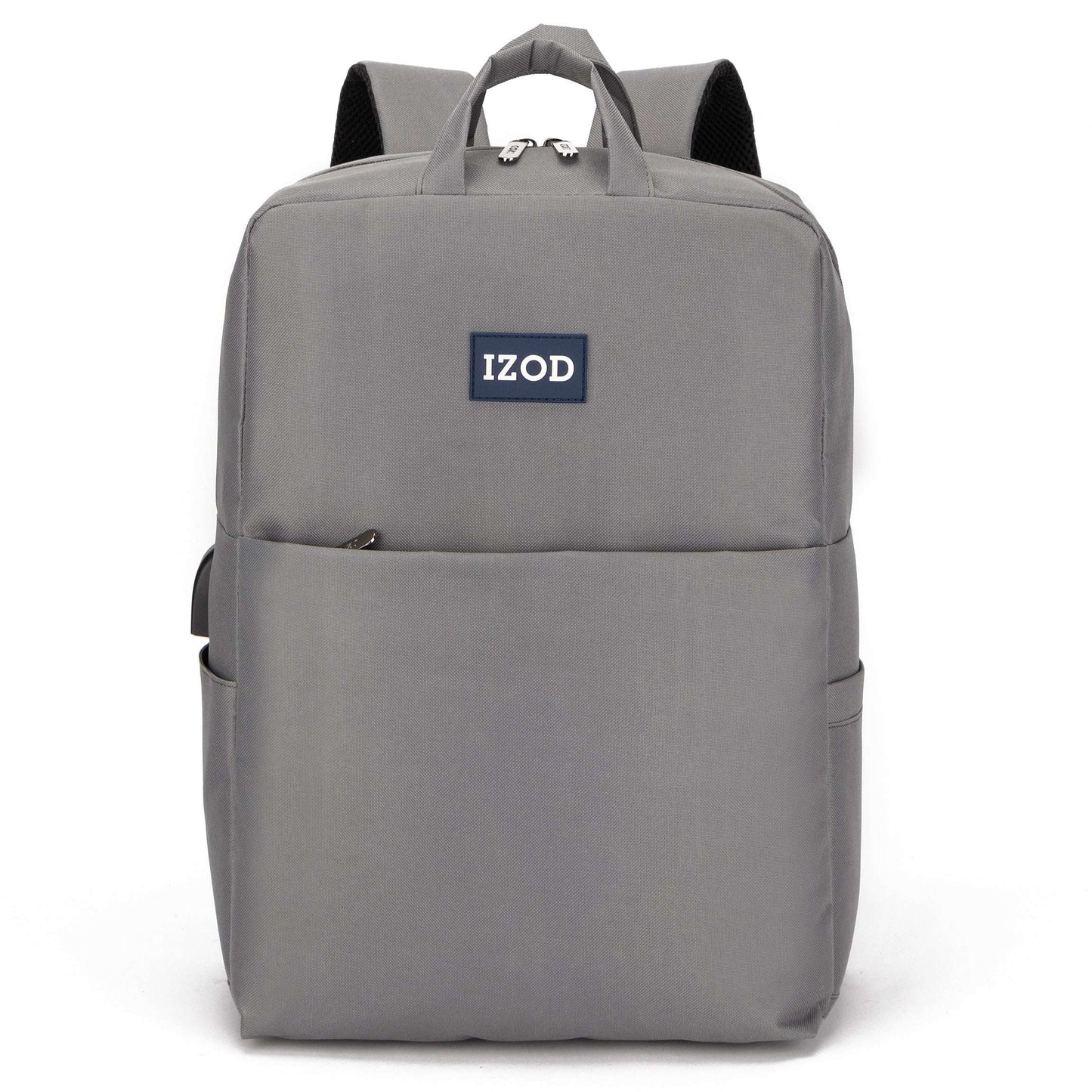 Mirage Izod Wisdom Slim Durable Laptop Backpack USB Charging Port - Stiles Supply Co.