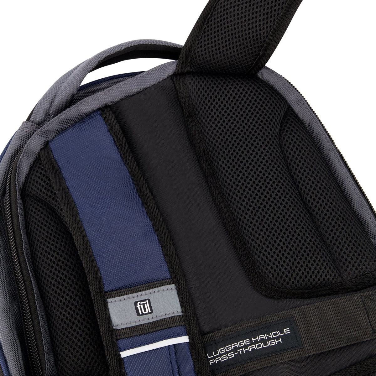 Big Easy Water Resistant 17" FŪL Backpack Navy Grey - Stiles Supply Co.