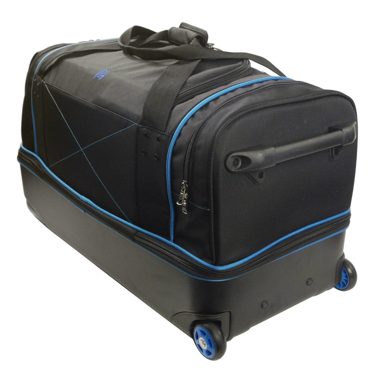Workhorse 30" Split Level Black FŪL Rolling Duffle Bag - Stiles Supply Co.