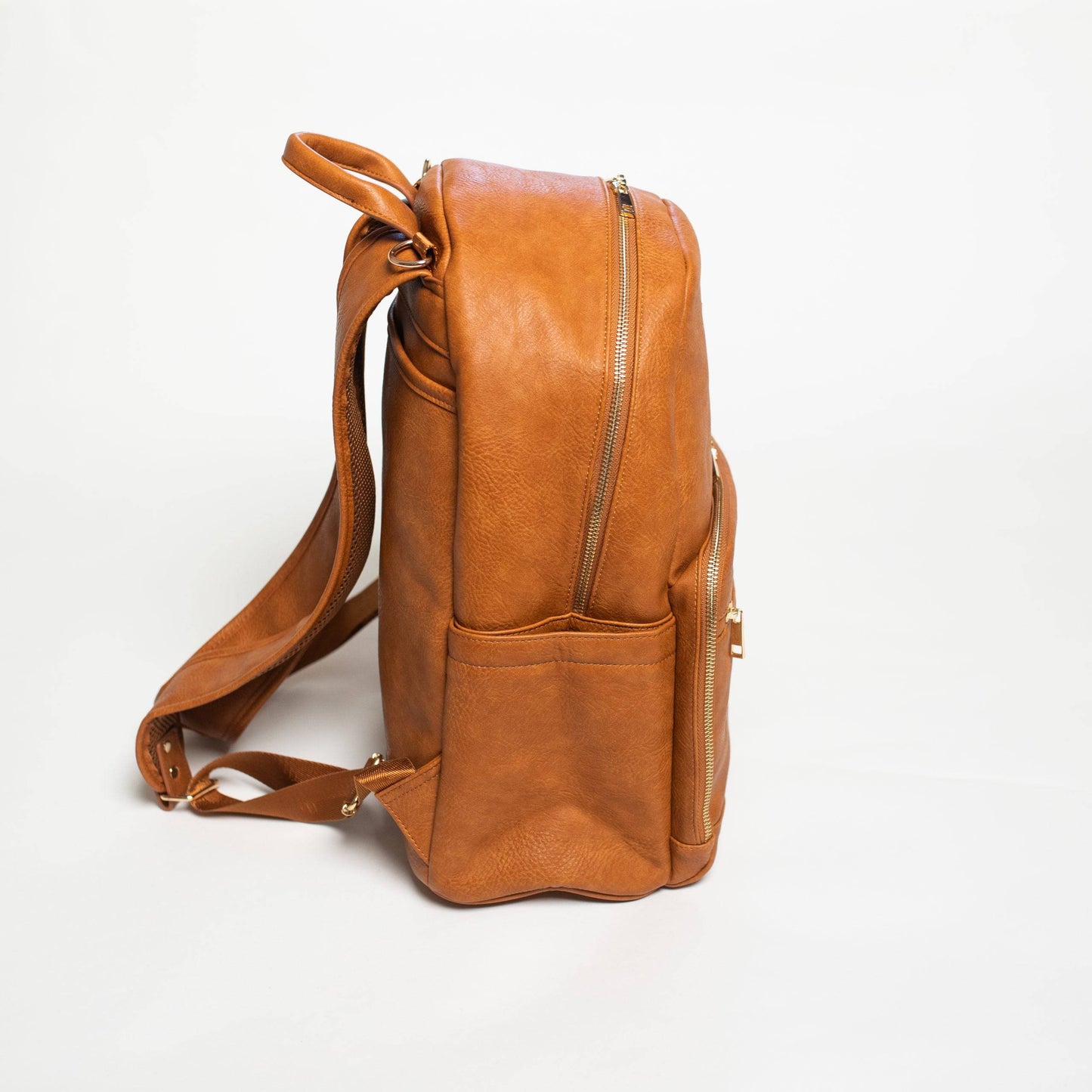 Sole Premise Brown Leather Carrier Sneaker Backpack