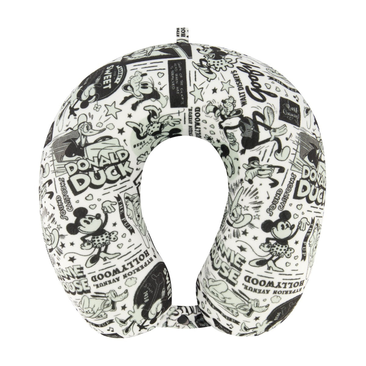 Disney Characters All Over Memory Foam Travel Neck Pillow - Stiles Supply Co.
