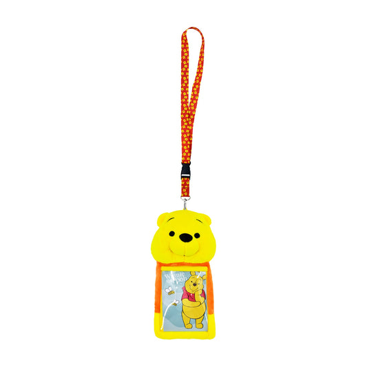 Disney Winnie the Pooh Plush Lanyard, ID Card and Badge Holder - Stiles Supply Co.