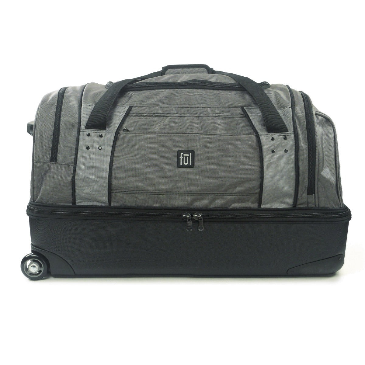 Workhorse Series 30" Split Level Grey FŪL Rolling Duffle Bag - Stiles Supply Co.