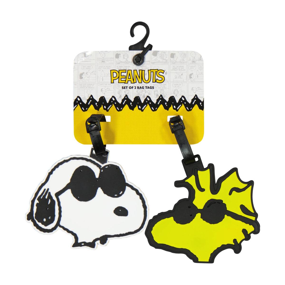Peanuts Snoopy & Woodstock Luggage Tag 2-Piece Set - Stiles Supply Co.