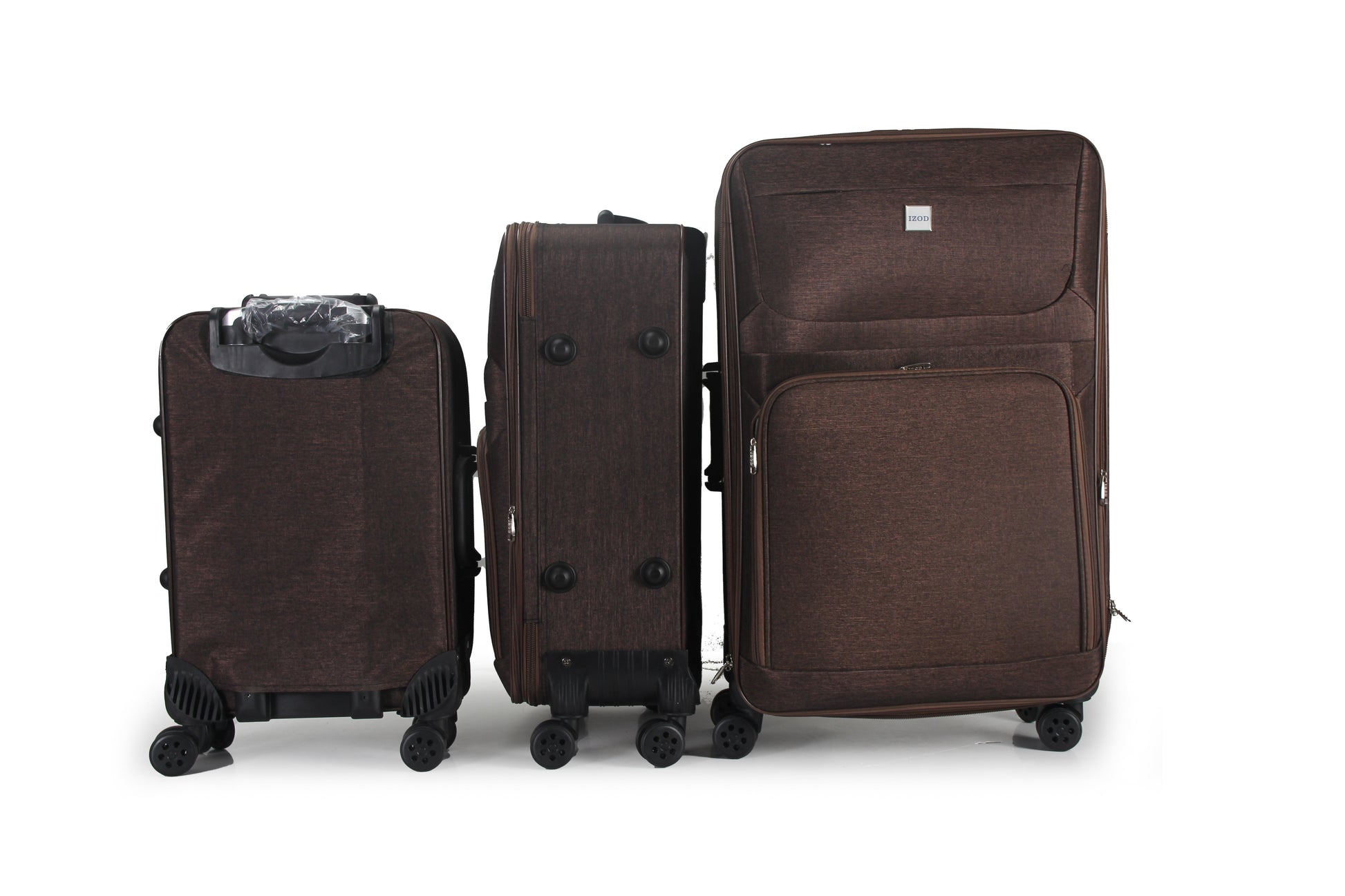IZOD Zane Soft Shell Lightweight Expandable 3 Piece Luggage Set - Stiles Supply Co.