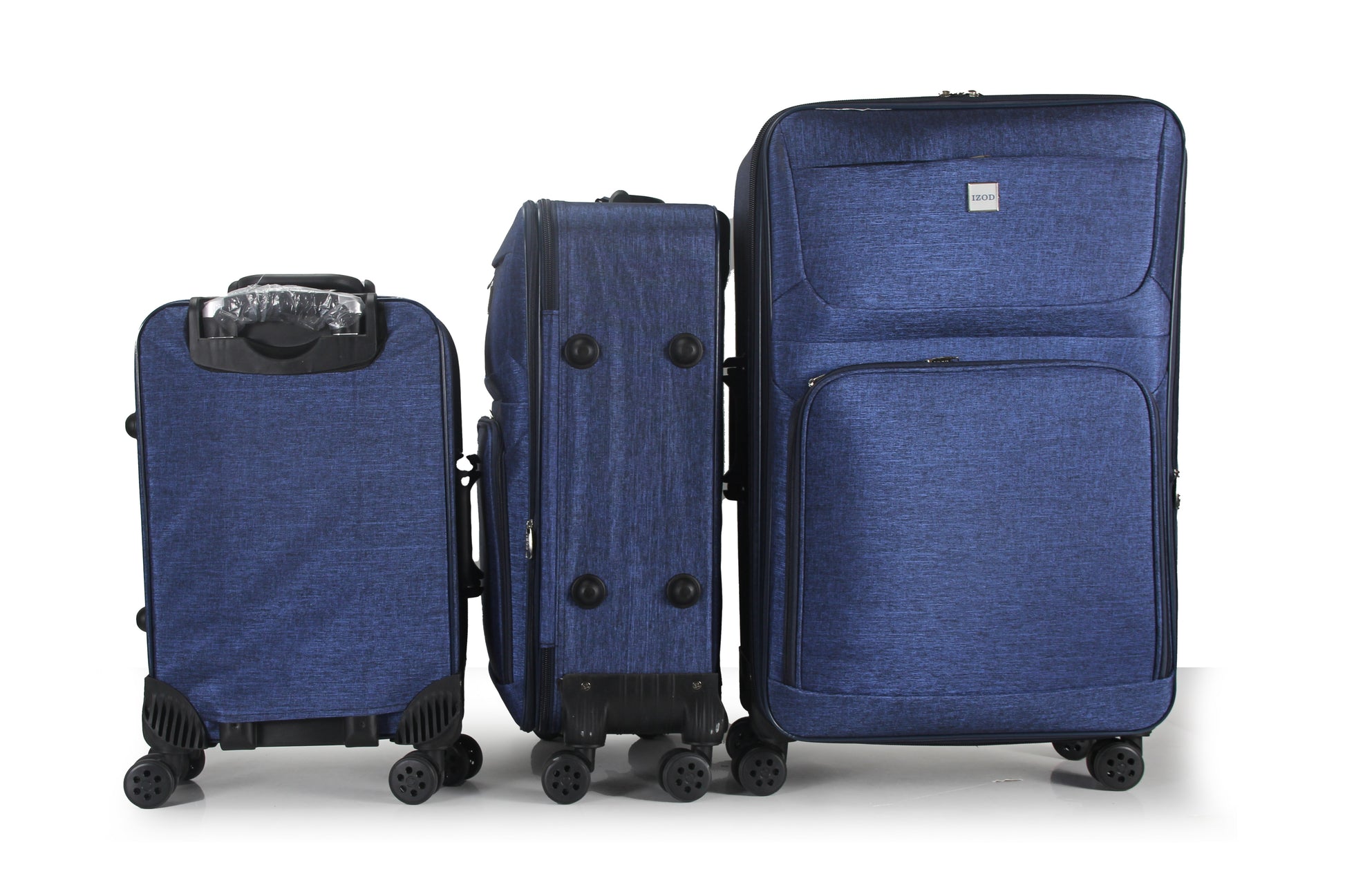 IZOD Zane Soft Shell Lightweight Expandable 3 Piece Luggage Set - Stiles Supply Co.