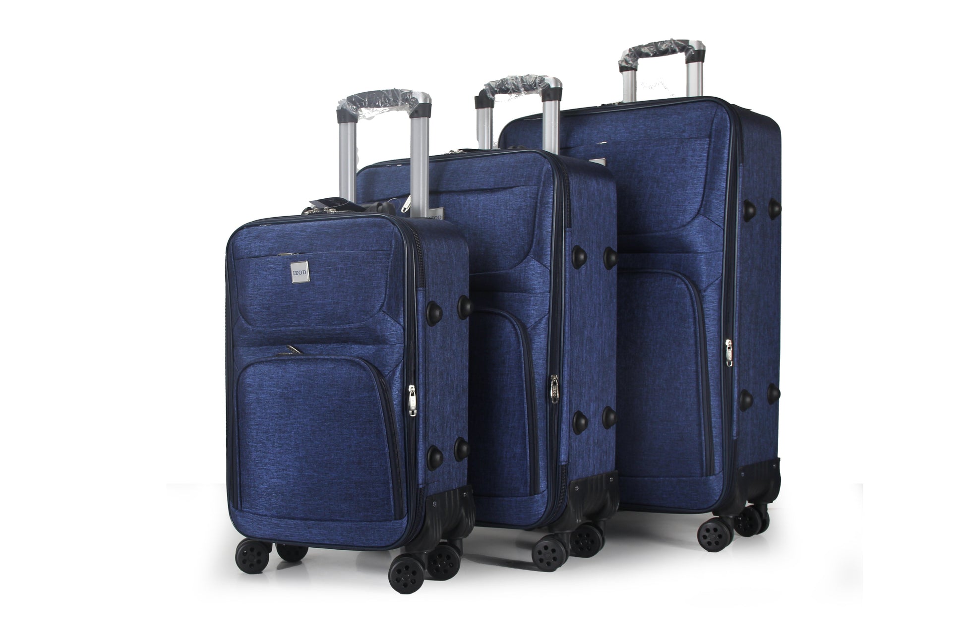 IZOD Zane Soft Shell Lightweight Expandable 3 Piece Luggage Set - Stiles Supply Co.