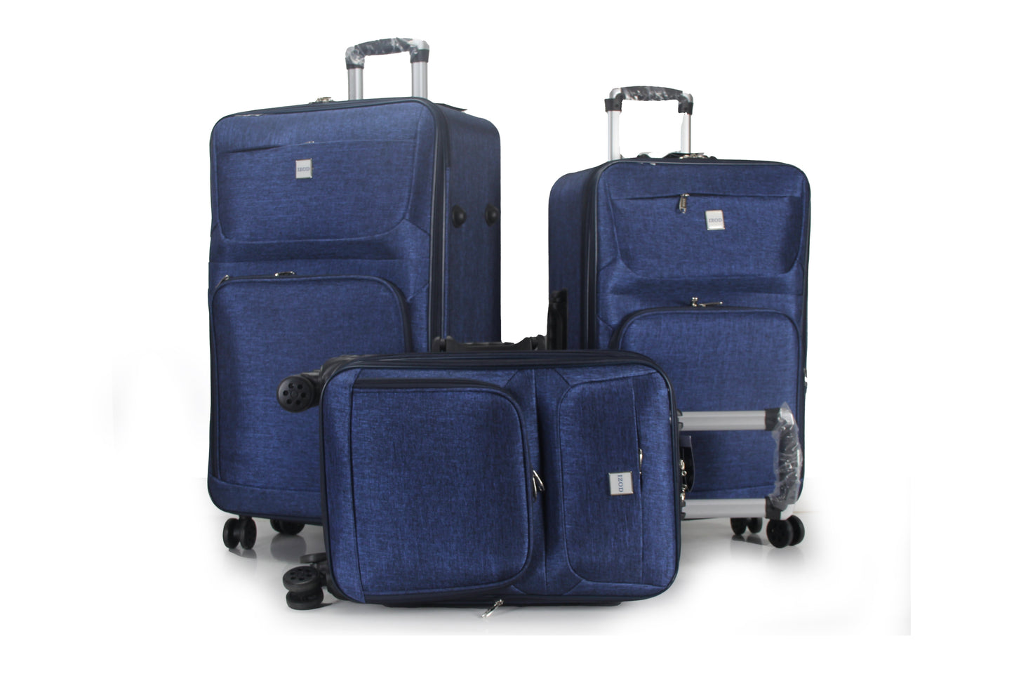 IZOD Zane Soft Shell Lightweight Expandable 3 Piece Luggage Set - Stiles Supply Co.