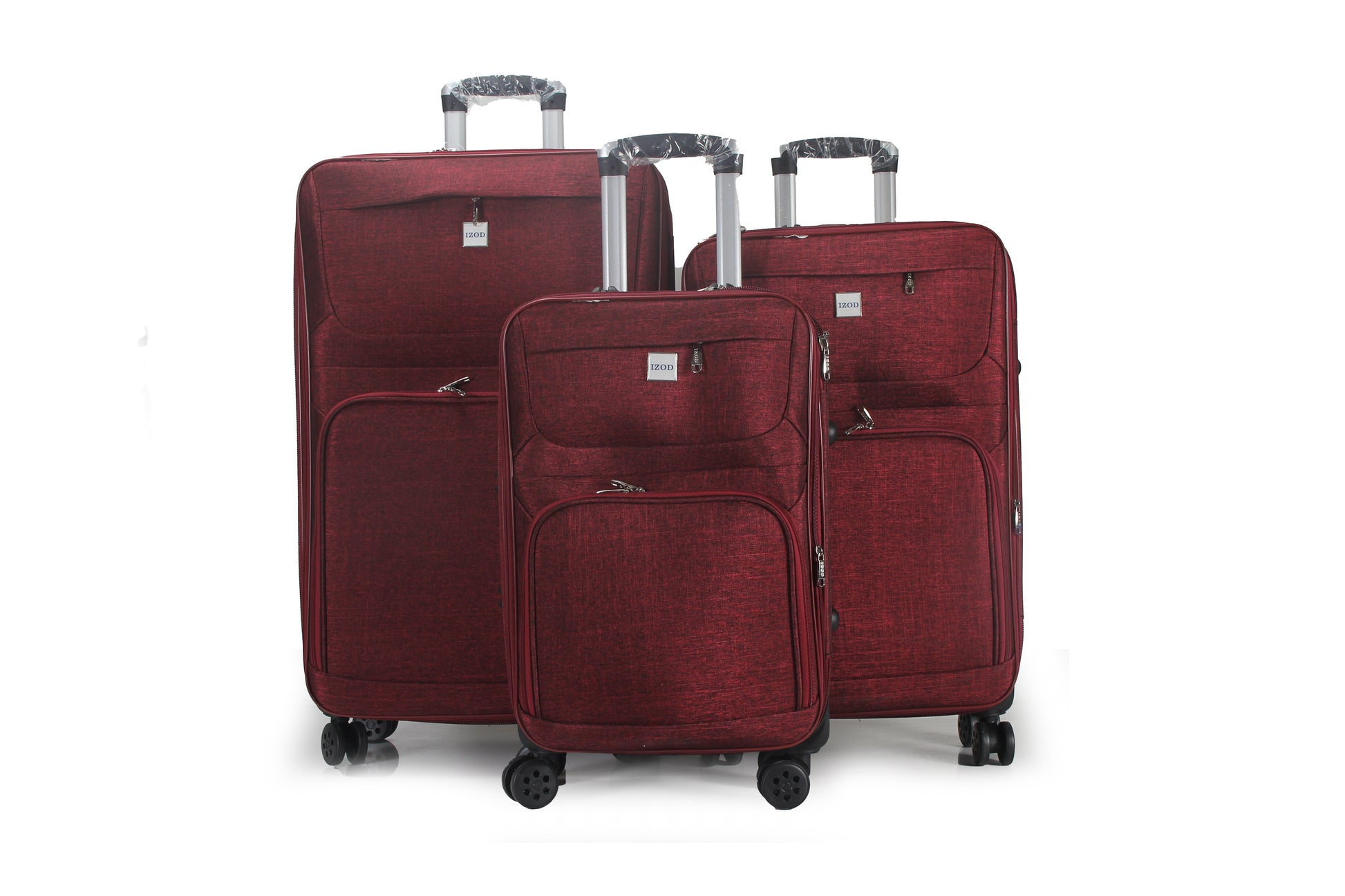IZOD Zane Soft Shell Lightweight Expandable 3 Piece Luggage Set - Stiles Supply Co.