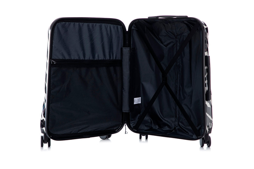 Mirage Graphic Hard Shell Lightweight 3-Piece Luggage Set - Stiles Supply Co.