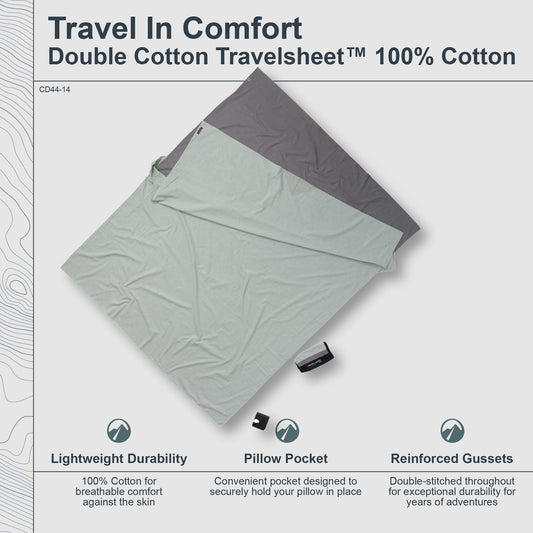 TravelSheet™ - Cotton - Double