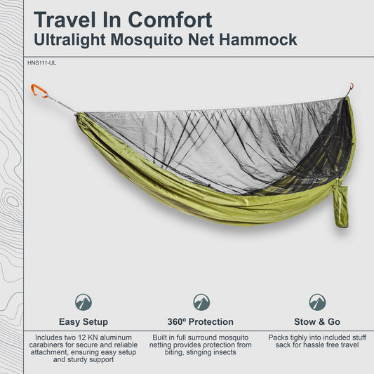 Ultralight Mosquito Net Hammock