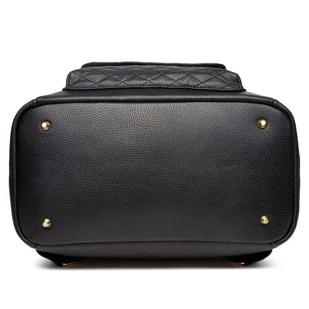 Luli Bebe Petit Diaper Bag Ebony Black