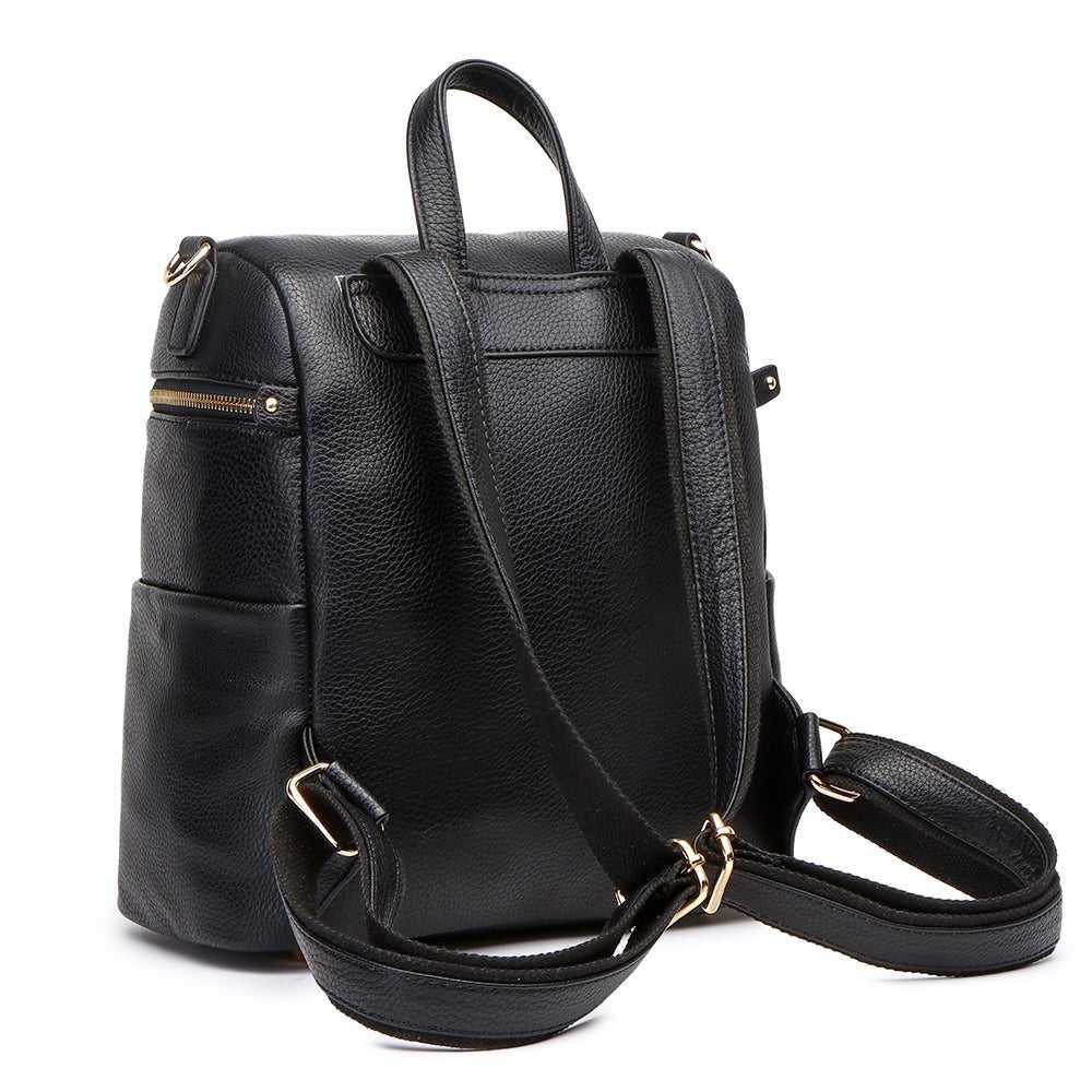 Luli Bebe Petit Diaper Bag Ebony Black