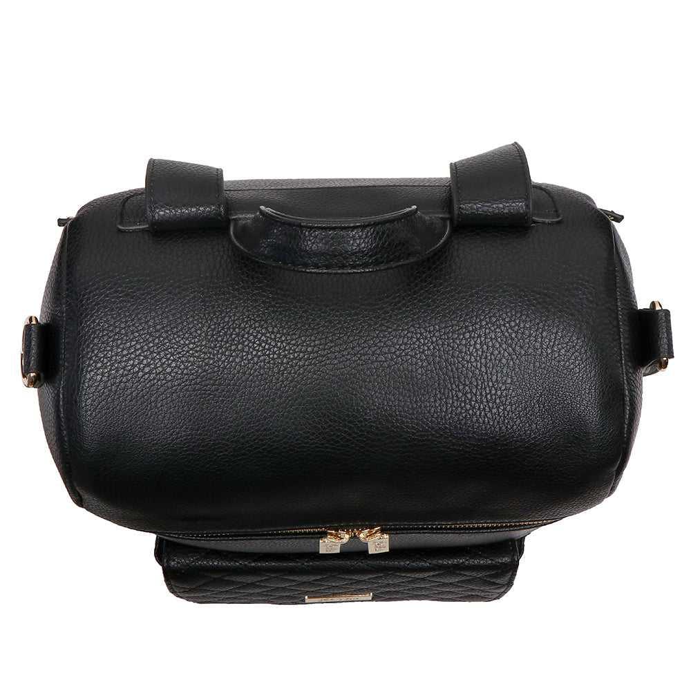 Luli Bebe Petit Diaper Bag Ebony Black