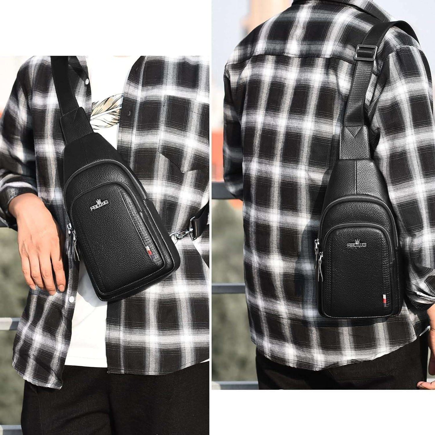 FR Fashion Co. Men's Chest Bag
