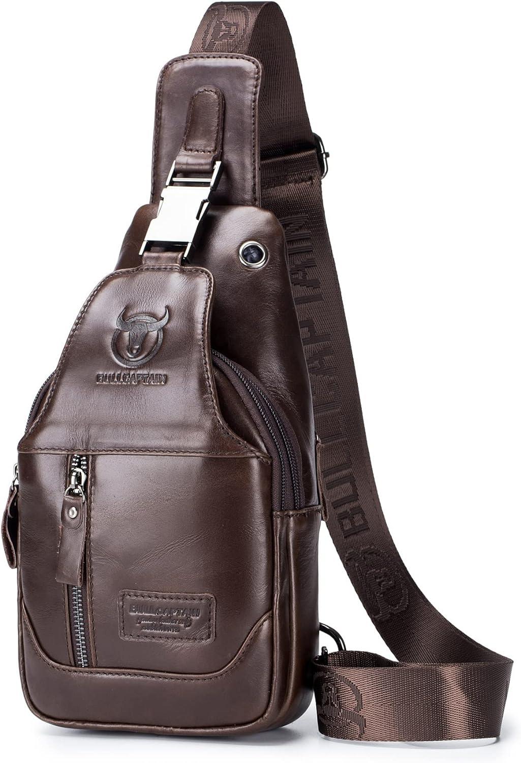 FR Fashion Co. Leather Casual Crossbody Sling Bag