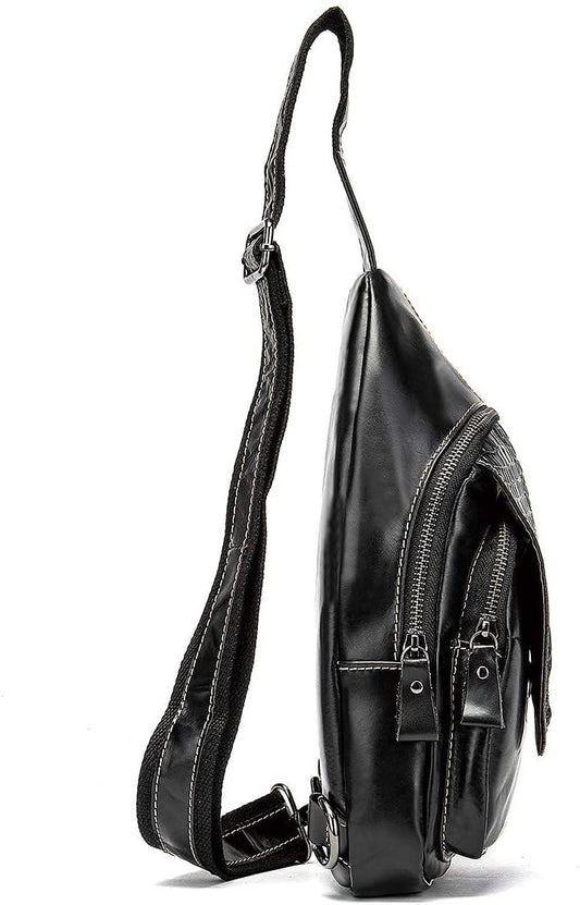 FR Fashion Co. Handmade Genuine Leather Crossbody Sling Bag