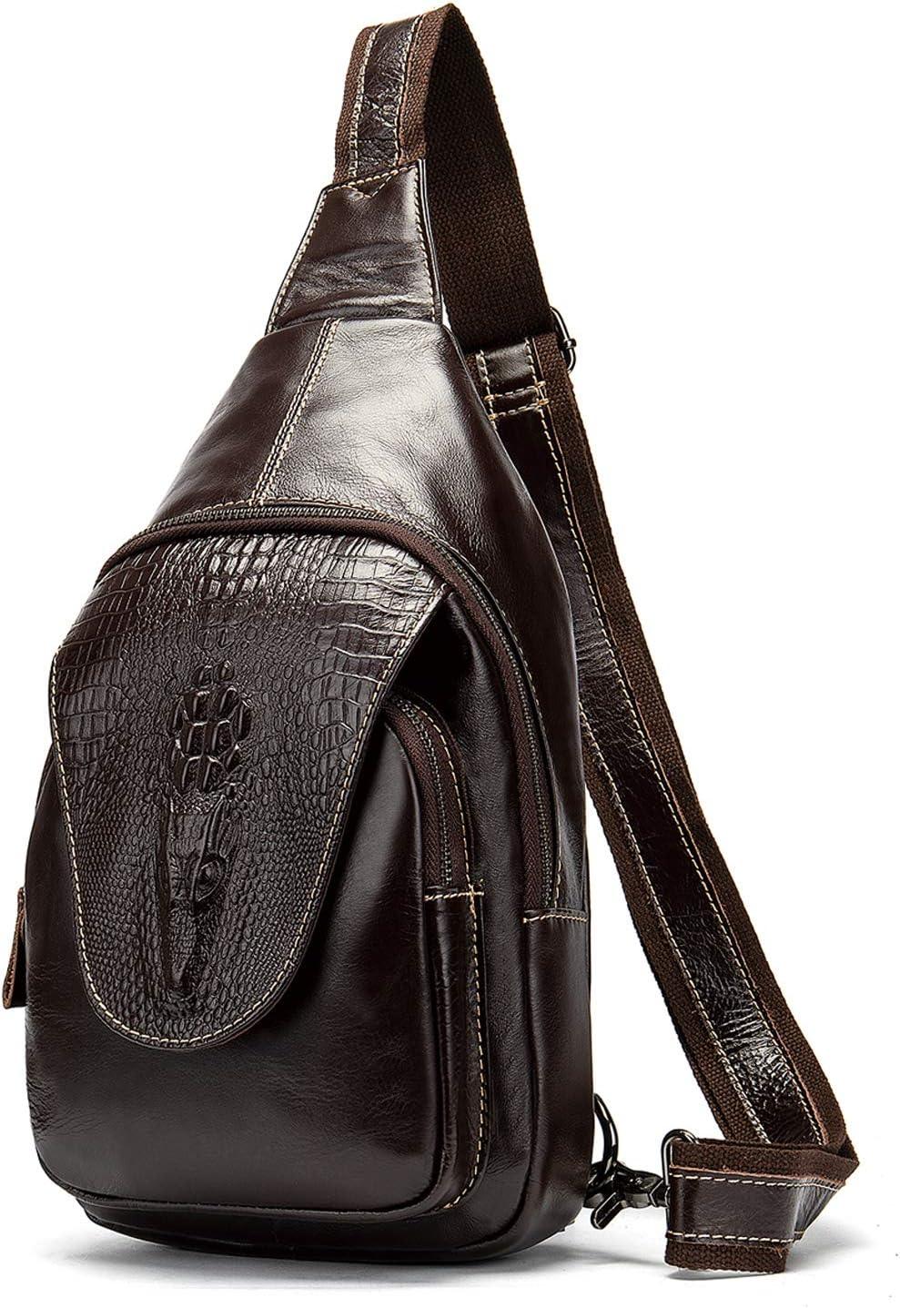 FR Fashion Co. Handmade Genuine Leather Crossbody Sling Bag