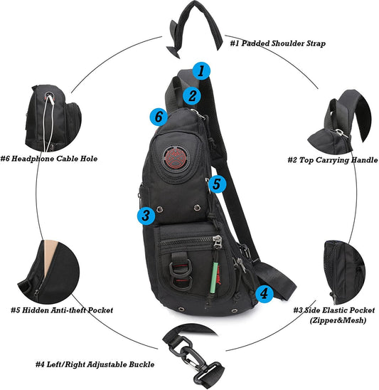 FR Fashion Co. Urban Minimalist Sling Bag