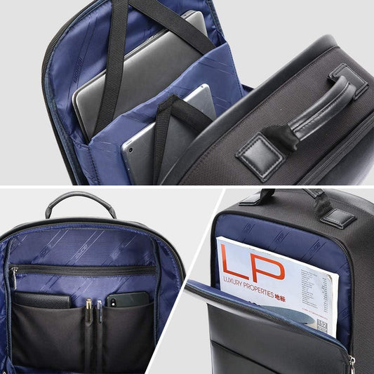 FR Fashion Co. 17" Men's Anti-Theft Laptop Backpack