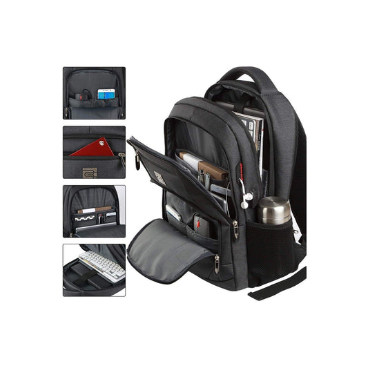 FR Fashion Co. 18" Anti-Theft Pocket Travel Backpack