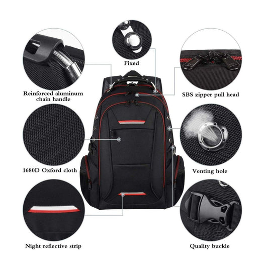 FR Fashion Co. 18" Men's TSA-Approved Travel Backpack