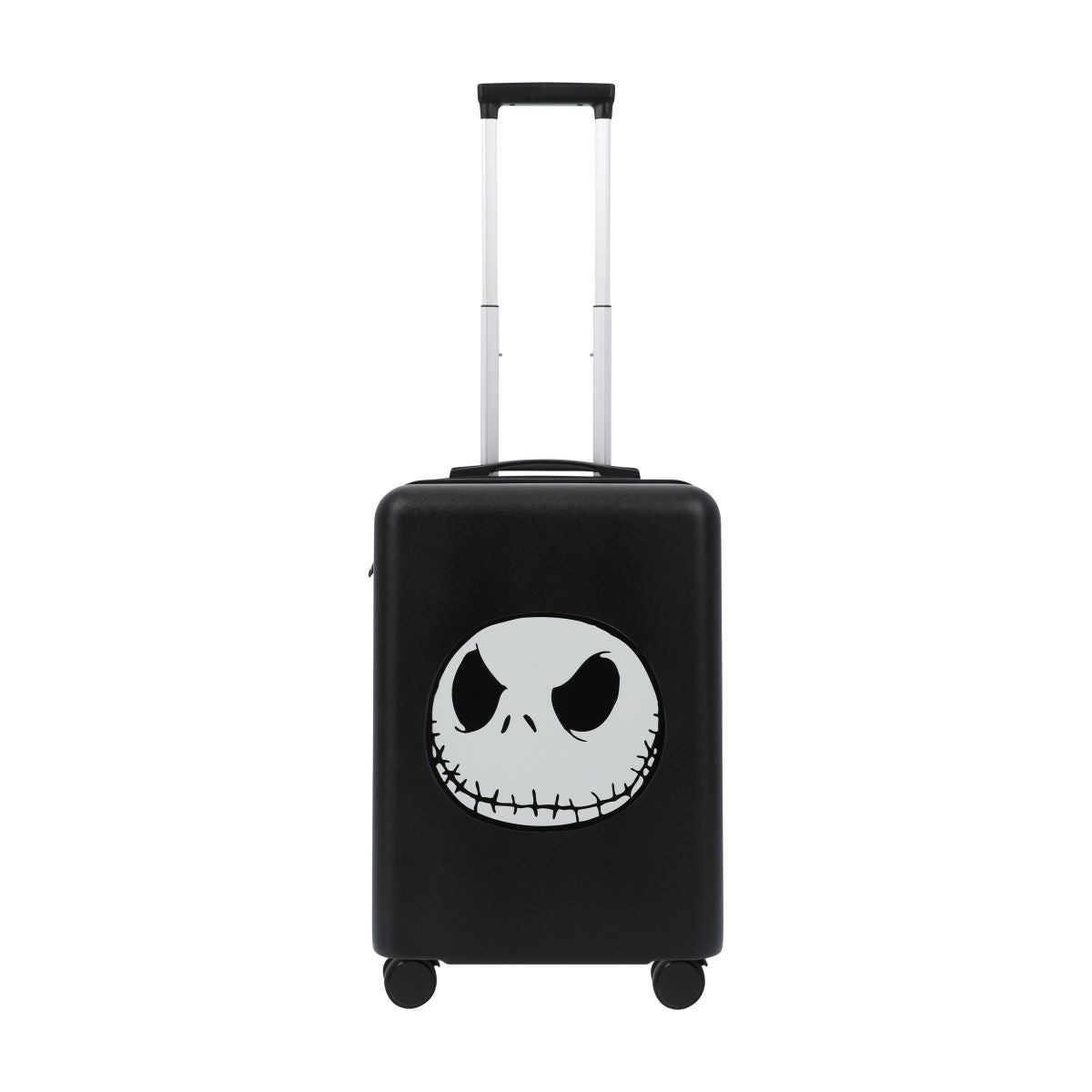 Jack Skellington Face 22.5" Black Carry-On Suitcase Luggage - Stiles Supply Co.