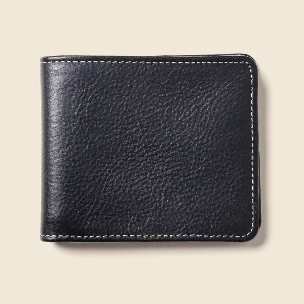 CASUPO Large Billfold Wallet with RFID protection - Black