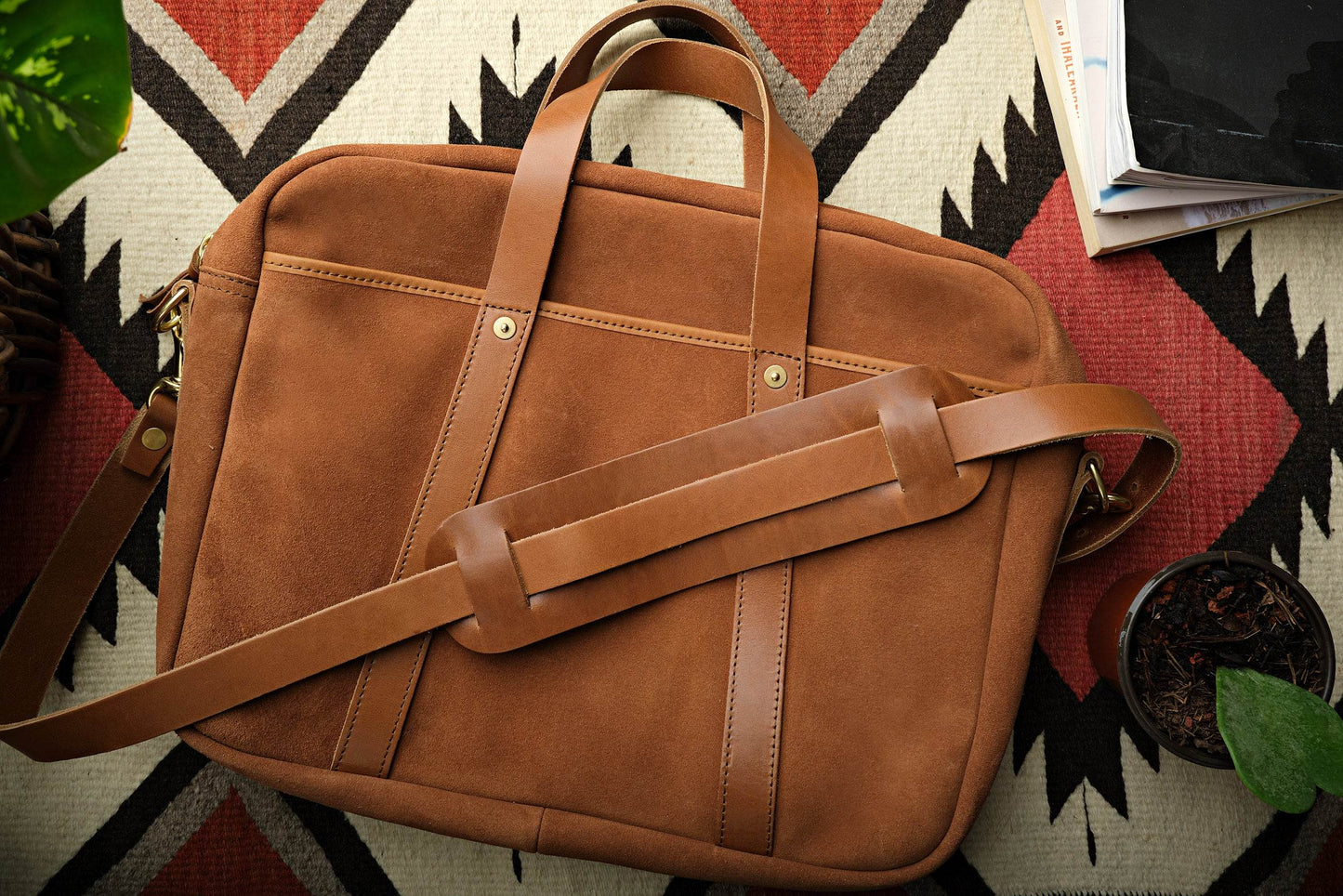 WP Standard Rough-out Woodward Briefcase