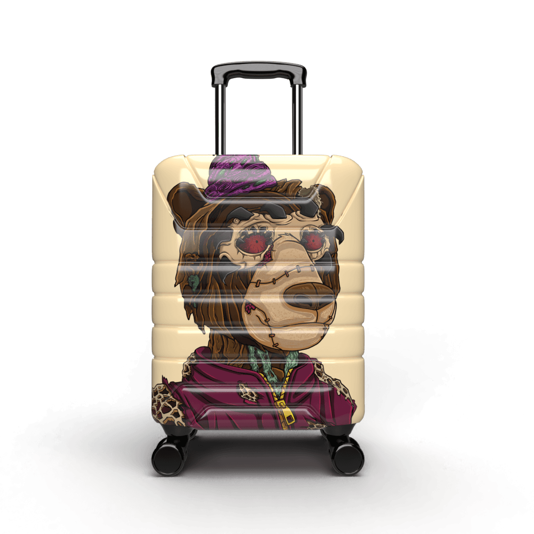 Stiles Supply Co. X Bugatti Wood Bear Carry On Luggage - Stiles Supply Co.