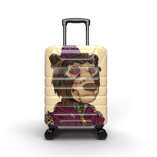 Stiles Supply Co. X Bugatti Wood Bear Carry On Luggage - Stiles Supply Co.