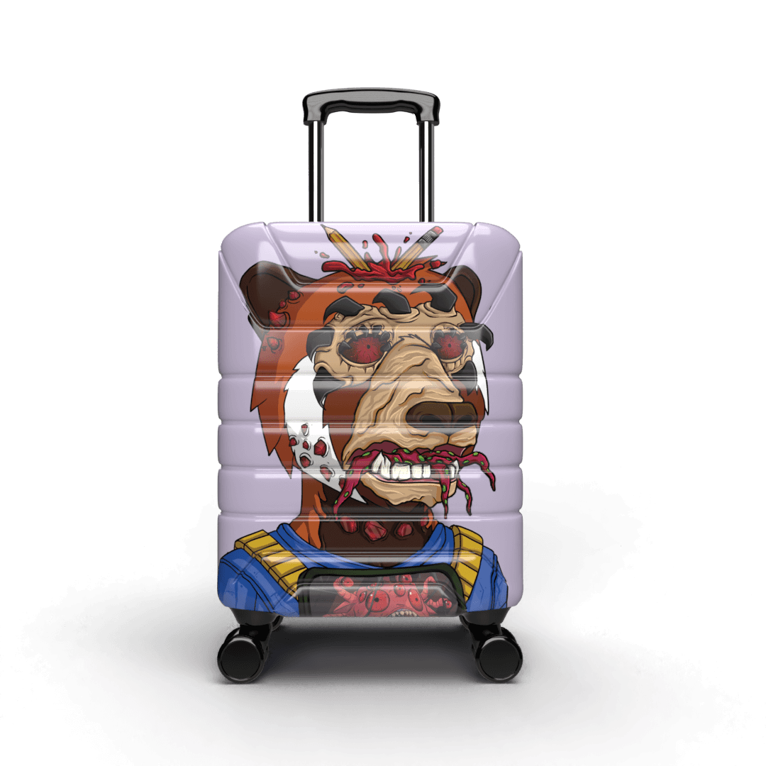 Stiles Supply Co. X Bugatti Writer Bear Carry On Luggage - Stiles Supply Co.