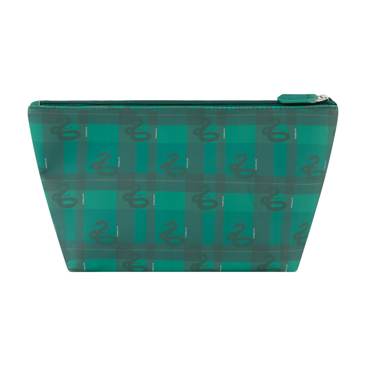 Harry Potter Slytherin Green Plaid Cosmetic Bag - Stiles Supply Co.