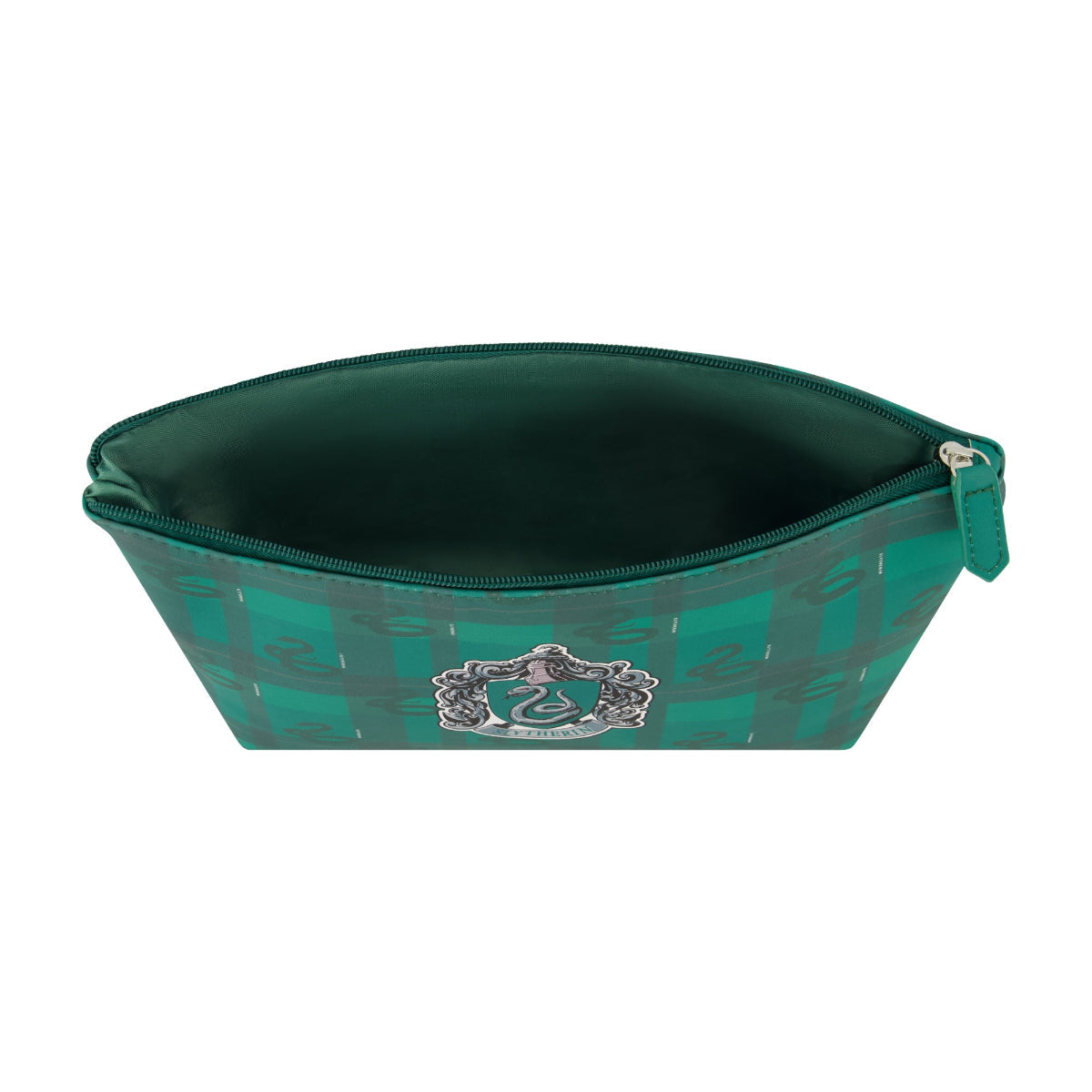Harry Potter Slytherin Green Plaid Cosmetic Bag - Stiles Supply Co.