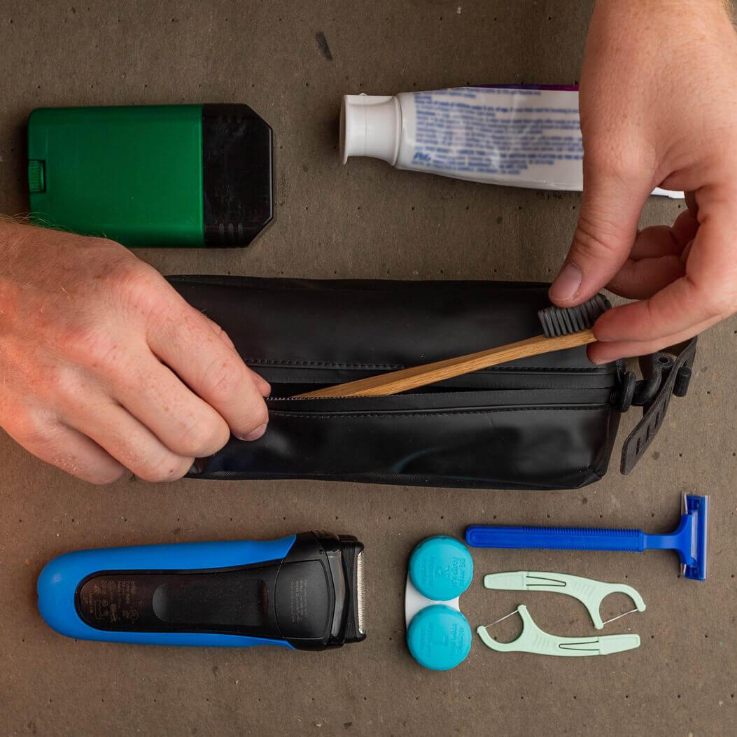 Gravel Explorer MINI™ Toiletry Bag - Minimal Travel - Stiles Supply Co.