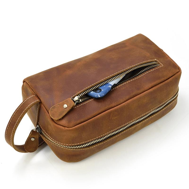 Steel Horse Leather The Wanderer Toiletry Bag - Stiles Supply Co.