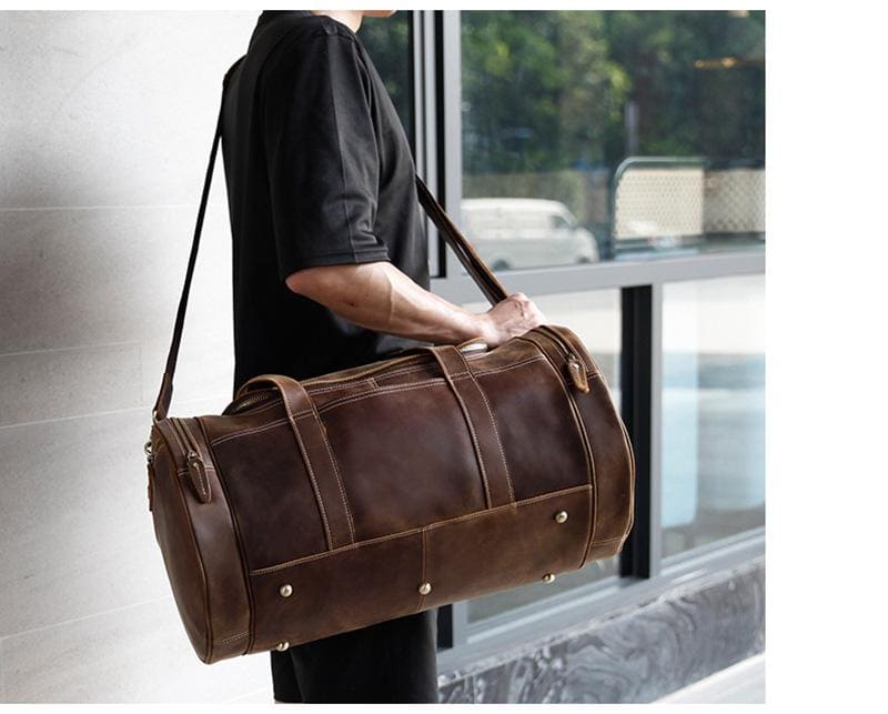 Steel Horse Leather The Wainwright Weekender Bag - Stiles Supply Co.