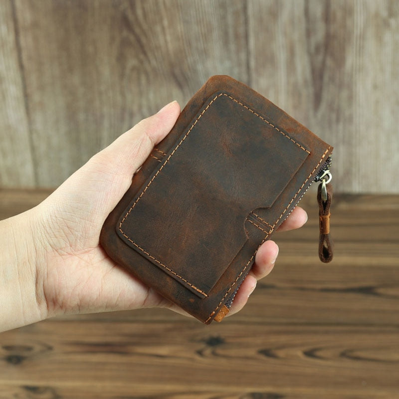 Steel Horse Leather The Cael Leather Coin Purse - Stiles Supply Co.