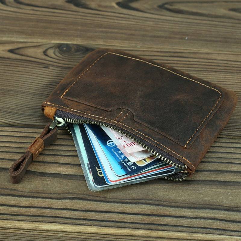 Steel Horse Leather The Cael Leather Coin Purse - Stiles Supply Co.