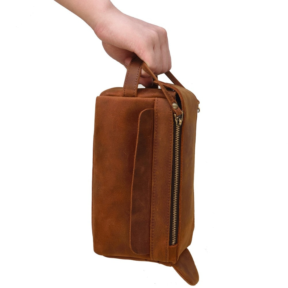Steel Horse Leather Dado Leather Dopp Kit - Stiles Supply Co.