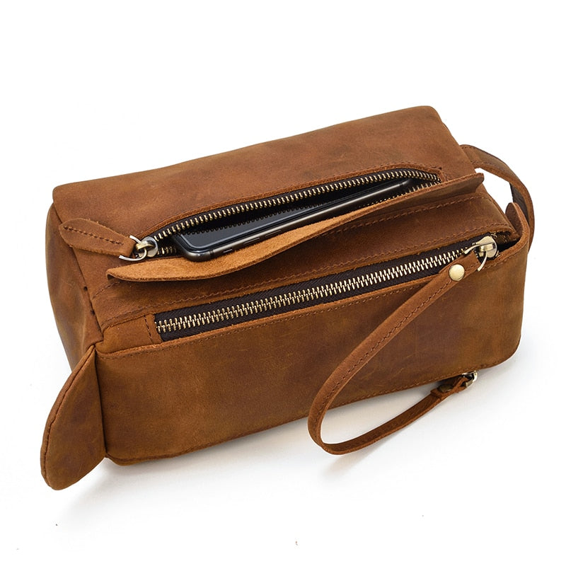 Steel Horse Leather Dado Leather Dopp Kit - Stiles Supply Co.