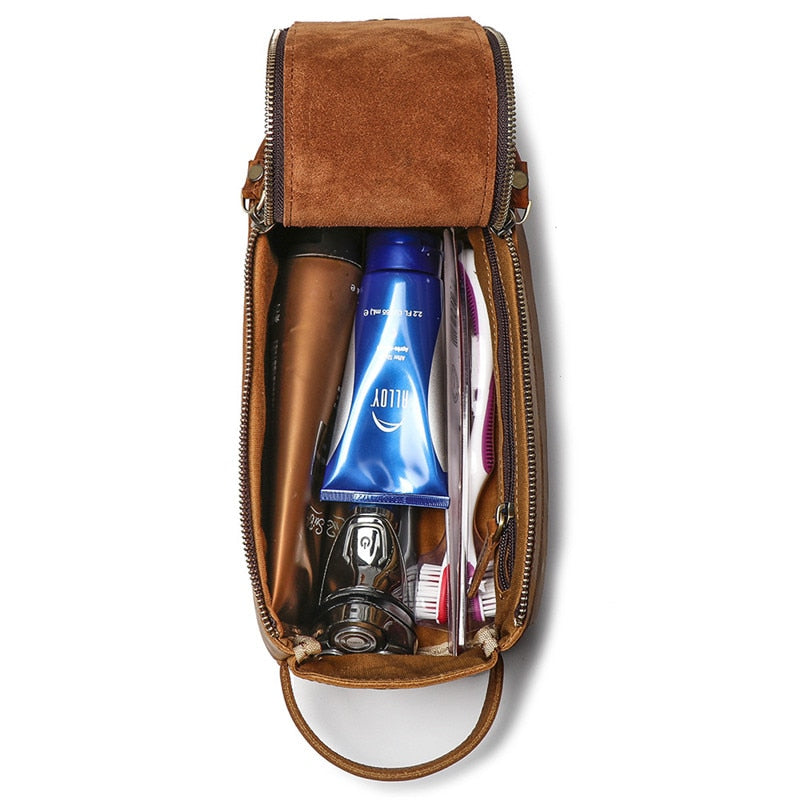 Steel Horse Leather Dado Leather Dopp Kit - Stiles Supply Co.