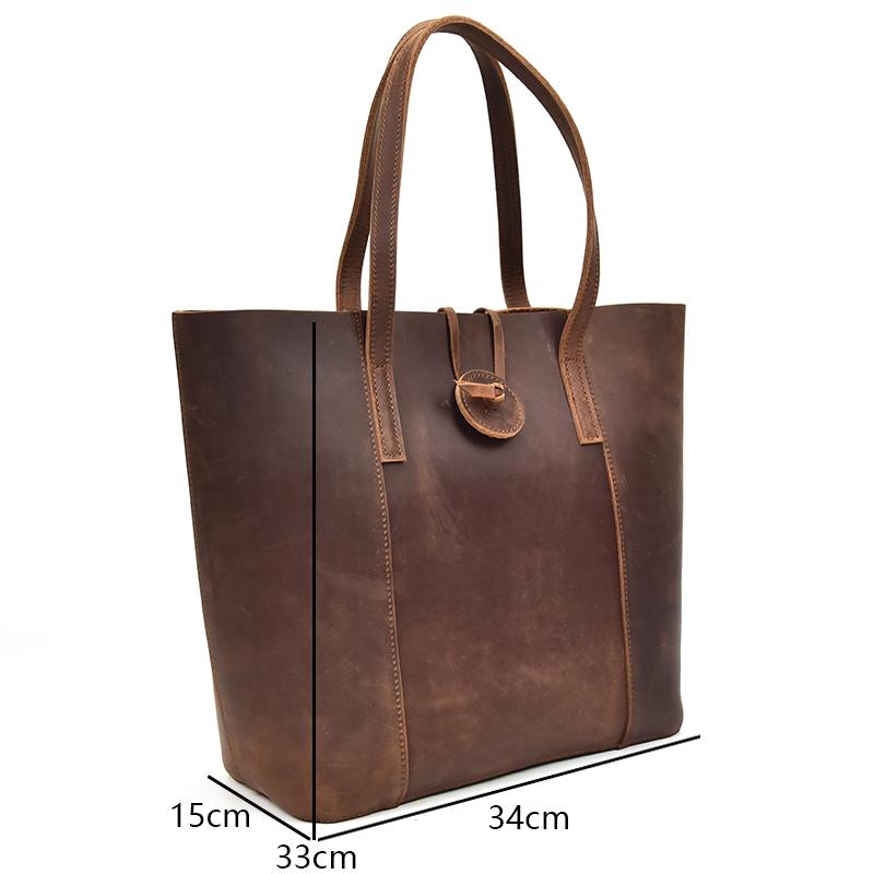 Steel Horse Leather The Taavi Tote - Stiles Supply Co.
