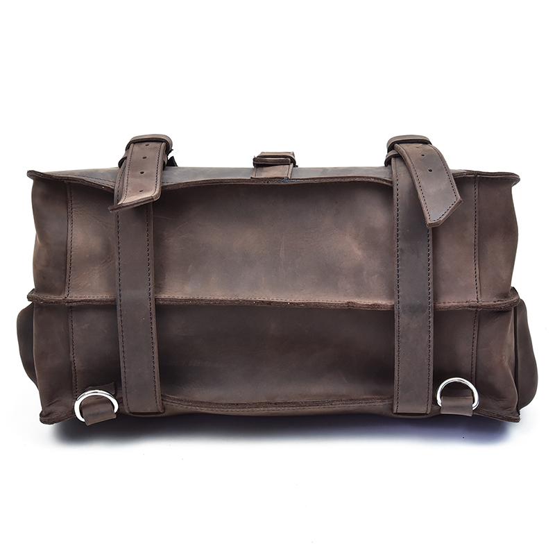 Steel Horse Leather The Gustav Messenger Bag - Stiles Supply Co.