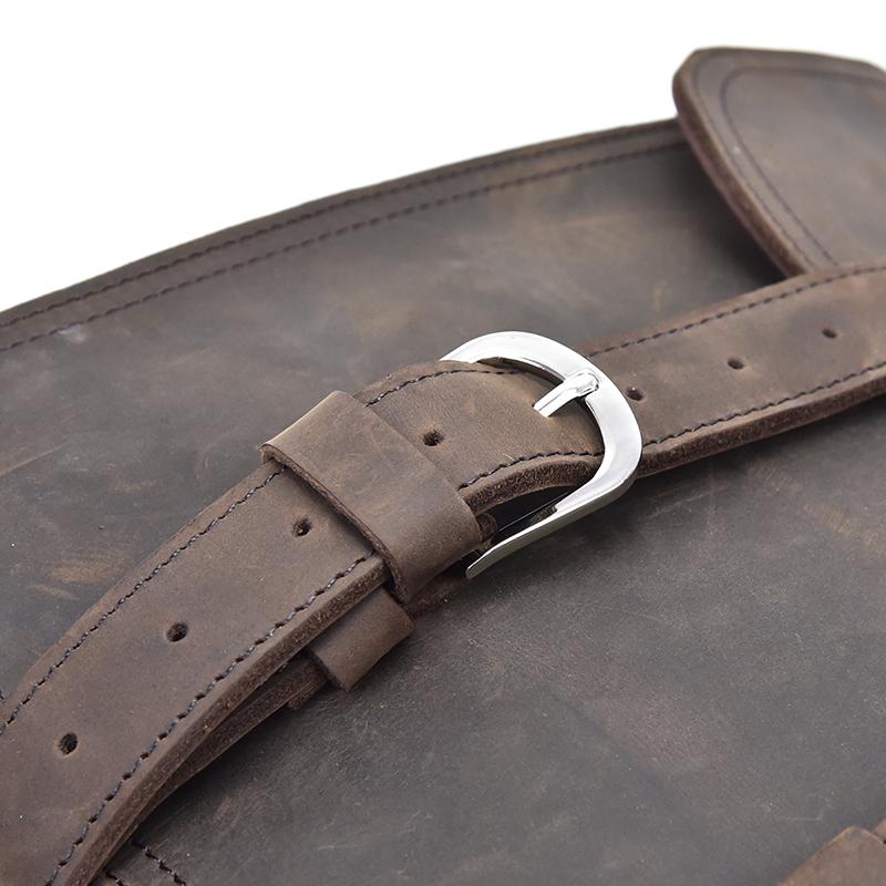 Steel Horse Leather The Gustav Messenger Bag - Stiles Supply Co.