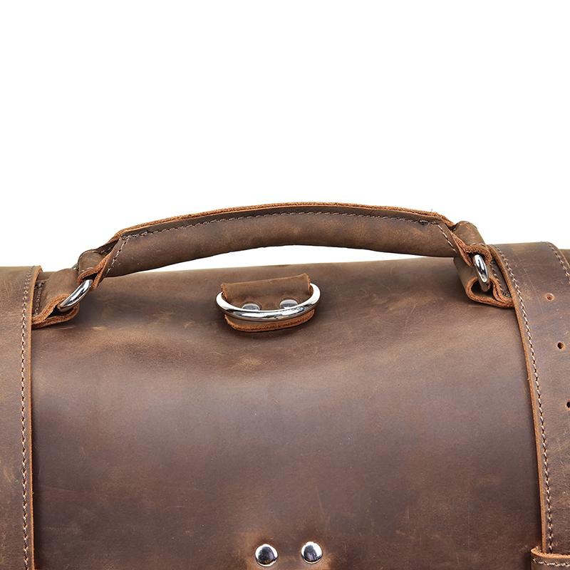 Steel Horse Leather The Gustav Messenger Bag - Stiles Supply Co.