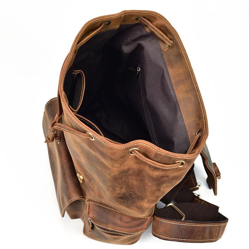 Steel Horse Leather The Hagen Backpack - Stiles Supply Co.