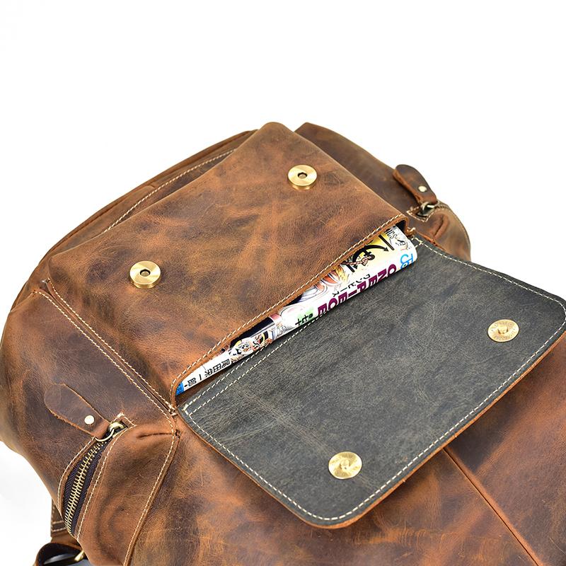 Steel Horse Leather The Hagen Backpack - Stiles Supply Co.